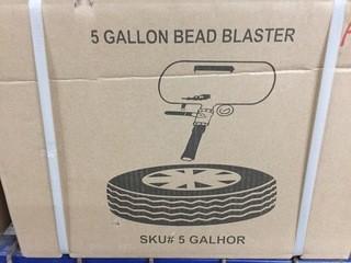 5 Gallon Bead Blaster, New.