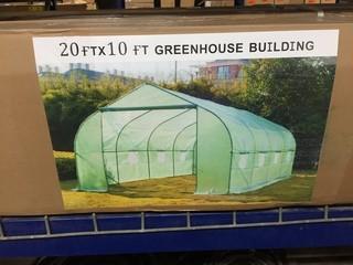 20'x 10' Metal Frame Greenhouse, New.