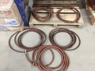 Lot of (5) Air Hoses.