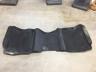 Black Floor Mat for Ford F350.