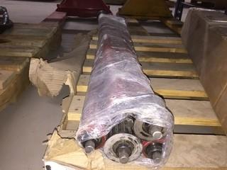 Lot of (5) Alvey 2" Special Rib Rollers.