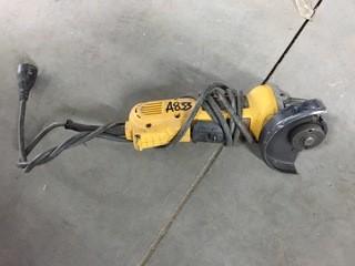 DeWalt 4 1/2" Angle Grinder & Discs, Model D28402.