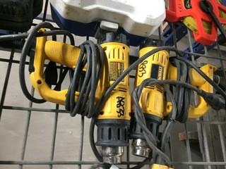 Lot of (2) DeWalt Heat Guns.