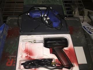 Lot of (1) Soldering Gun & (1) Hot Glue Gun.