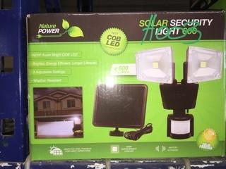 Solar Security Light, New.