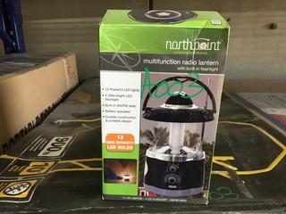 Lot of (2) Multifunction Radio Lanterns, New.