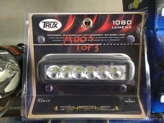 Lot of (3) LED Worklights, New.