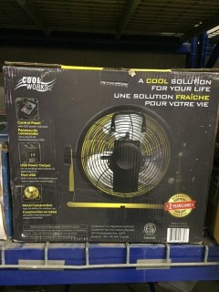 New Cool Works Cordless 12" 24V Cooling Fan