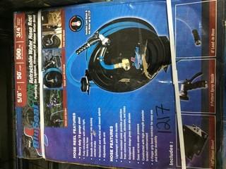 New Bluseal Retractable Water Hose Reel 