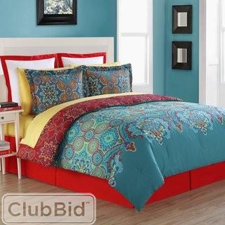 Fiesta Terra Reversible Comforter Set - Full (FBBB1061_18101220)