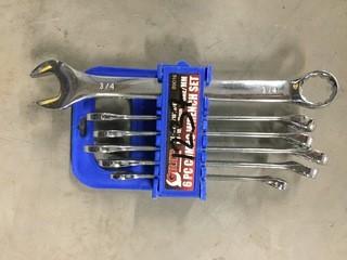 New Grip 6Pc. SAE/Metric Combination Wrench Set