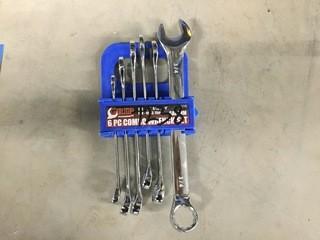 New Grip 6Pc. SAE/Metric Combination Wrench Set