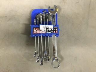 New Grip 6Pc. SAE/Metric Combination Wrench Set