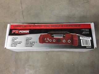 New p3 Power 175psi Compressor Line Splitter