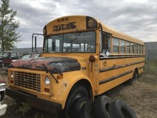 1979 GMC 6000 School Bus c/w V8, Standard Trans. S/N T16PA95555168.