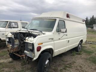 1982 Ford F250 Ambulance Parts Only. S/N 1FTHS36L8CHB35331.