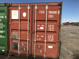 20' Storage Container # FSCU 3065088.
