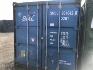 20' Storage Container # SMCU 8016426.