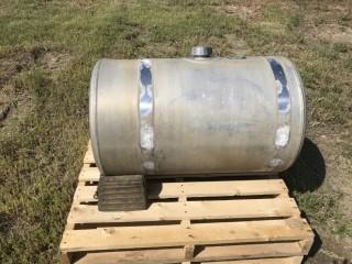 Selling Off-Site Freightliner 70 USG (266 Litre) Diesel Saddle Tank. Location: 339 Aquaduct Dr., Brooks, AB Call Tim For Further Information 403-968-9430. 