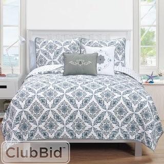 Home Fashion Designs Melody Quilt Set - King(HFAS1325_20357666_20357664)