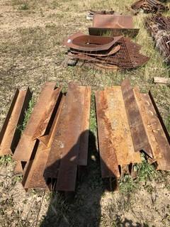 Qty Of Assorted Size Pieces Of Steel