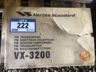 Vertex Standard FM Transceiver