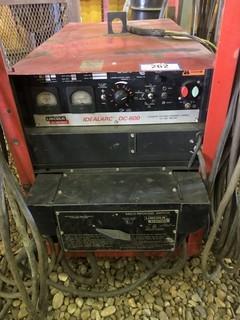 Lincoln Idealarc DC-600 Arc Welder C/w Cable. SN C1990300699 *Note: Stand Not Included*