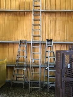 Qty Of (2) Ladders (Note: Middle Ladders)
