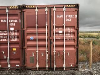 40' HC Storage Container # GAZU 8303029.