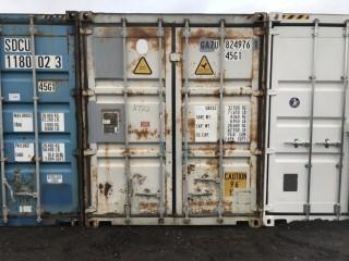 40' HC Storage Container # GAZU 8249761.