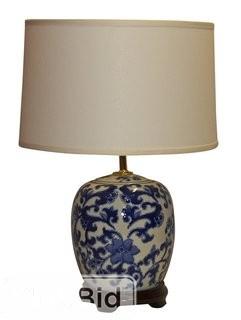 Lamp Factory Floral Swirl 22 Table Lamp (LYU1274)