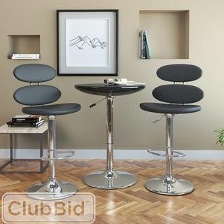 Wade Logan Fort Peck Adjustable Height Swivel Bar Stool (WADL5284_16800193)