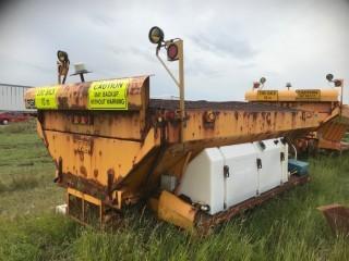 Selling Off-Site Tenco TCD-11-BD-ATU Sanding Unit w/Brine Spray Systems, S/N 33154. Located In High River For Further Information Or To View Please Call Brad 403-371-9253.