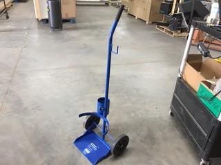 Powerfist Propane Cylinder Dolly with Torch Holder, New.