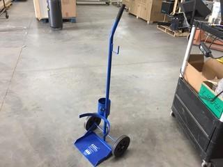 Powerfist Propane Cylinder Dolly with Torch Holder, New.