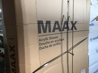 Maax Camelia Shower SHR-4834, 48"x 34"x 88", White.