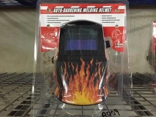 Auto Darkening Welding Helmet, New.