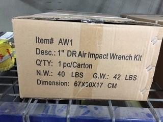 1" DR Air Impact Wrench Kit.