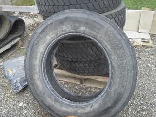 Lot of (7) Large Industrial Tires.