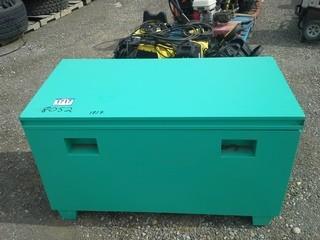 Large Metal Tool Container. 