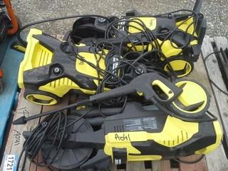 Lot of (3) Karcher Electric Pressure Washer. 