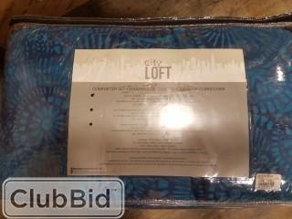 Bungalow Rose Truckee 100% Cotton Reversible Comforter Set - Twin(BGRS2272_23858551)