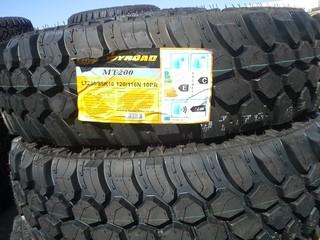 Lot of (4) Joyroad MT200 Tires LT 235/85R16.