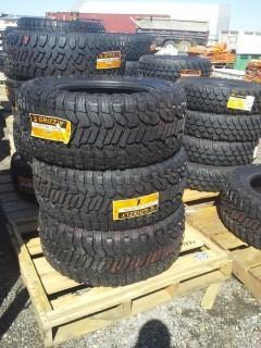 Lot of (3) Grizzly Passenger Car Tires 33 X 12.50R18LT.