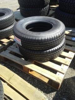 Lot of (2) Grizzly ST235/80R16 Trailer Tires.