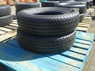 Lot of (2) Grizzly ST235/80R16 Trailer Tires.