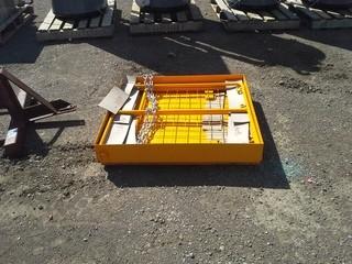 Metal Safety Cage 3' X 3'. 