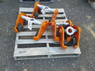 Lot of (4) 5000 kg Plain Trollies