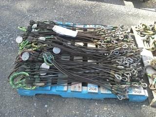 Assorted Lifting Cables.