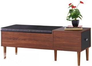 Langley Street Linden Wood Storage Entryway Bench (LGLY3377)